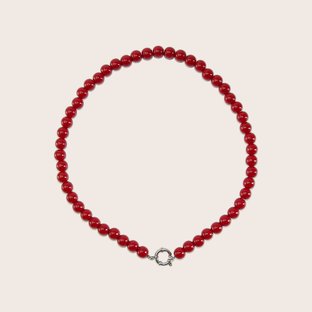 Ingeborg - Rode kralenketting