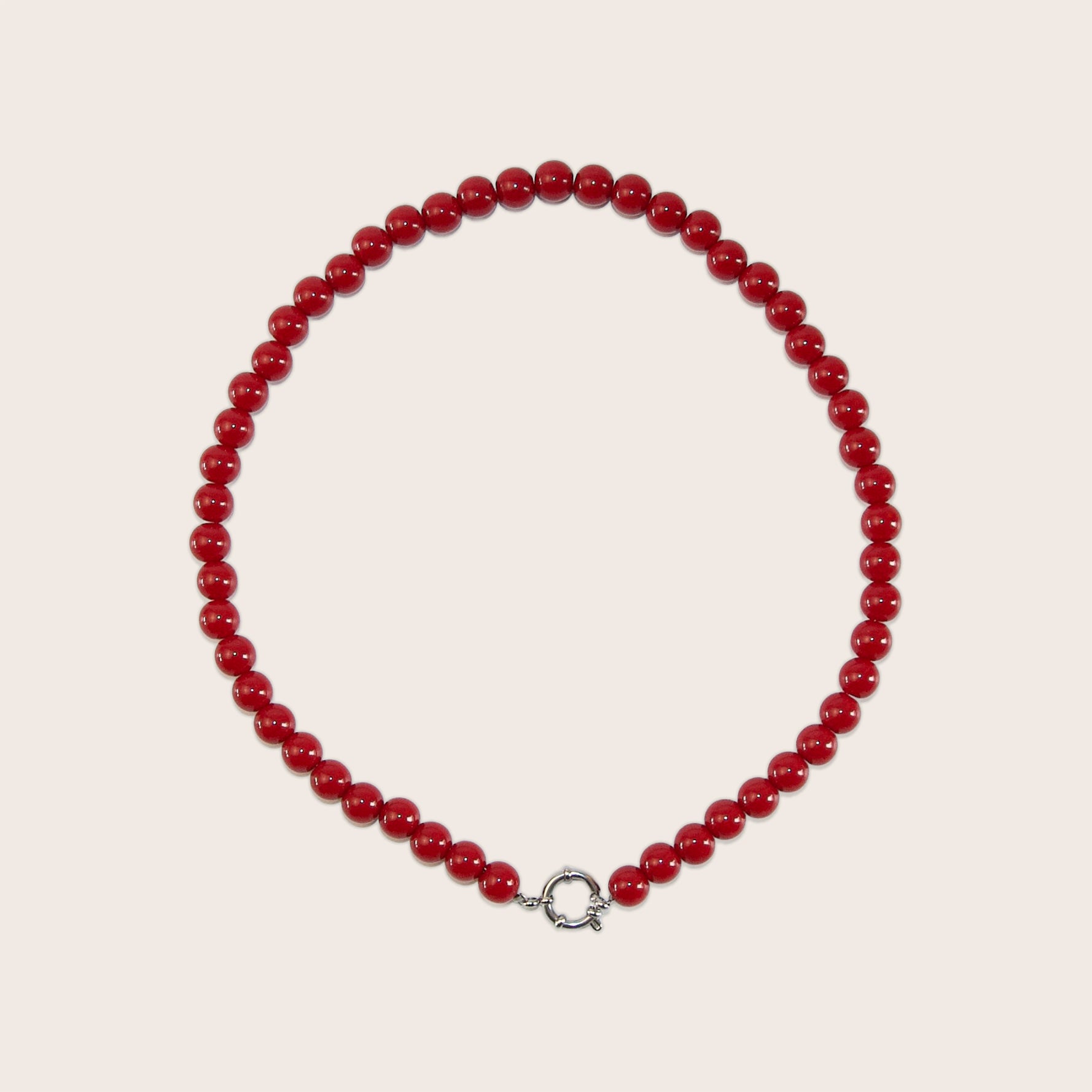 Ingeborg - Rode kralenketting