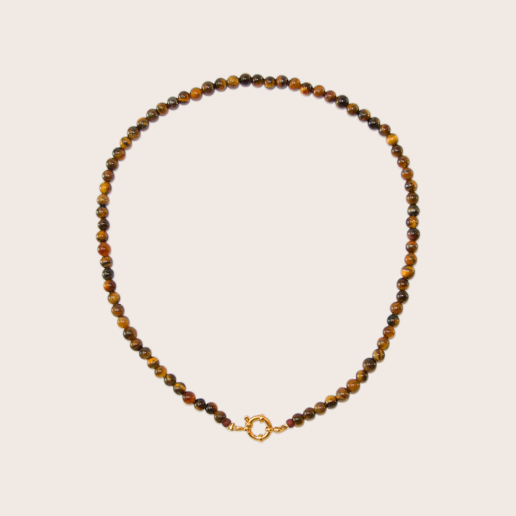 Joreen - Tijgeroog ketting boeislot