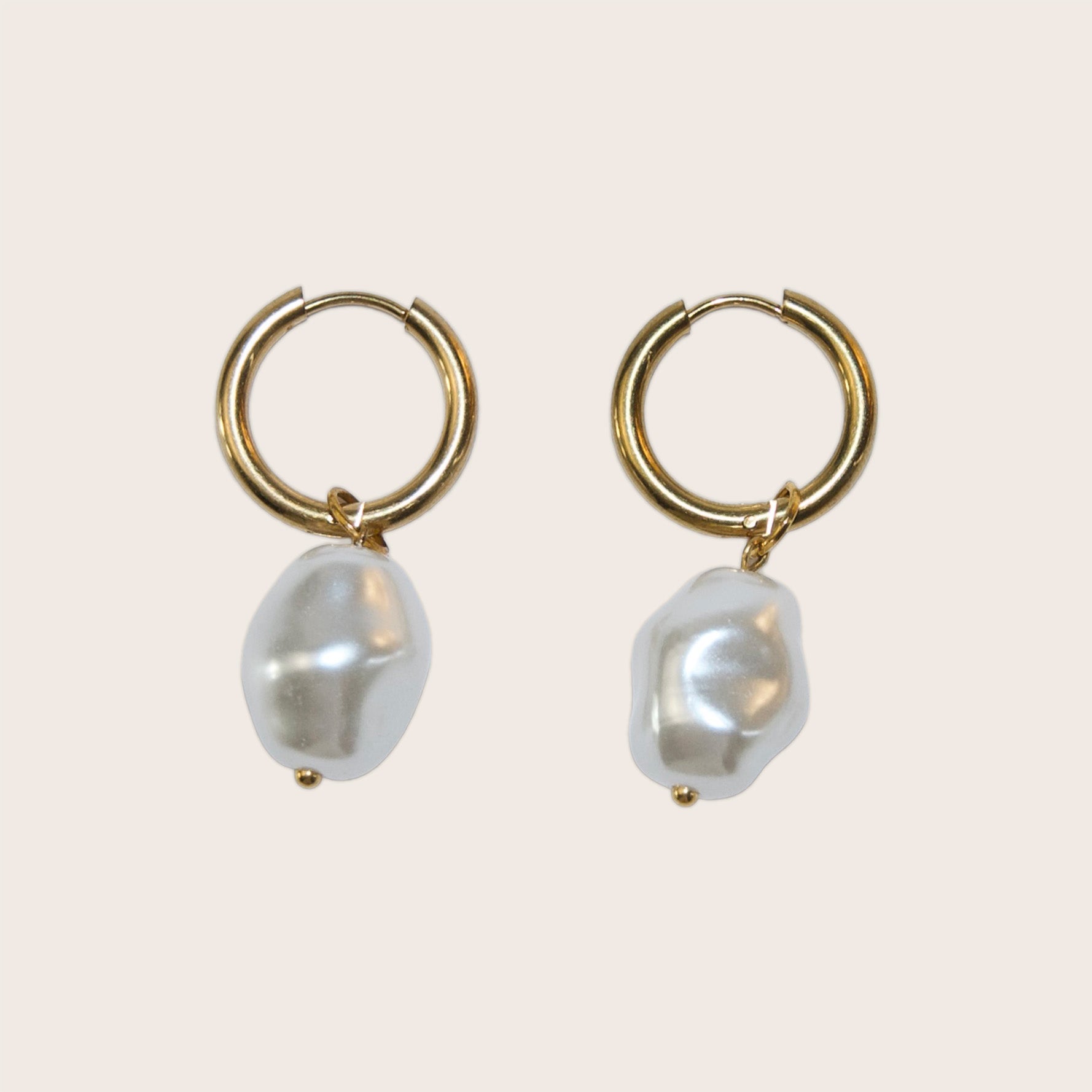 Bianca - Parel oorbel