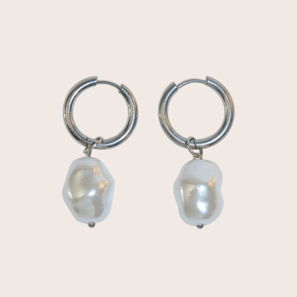 Bianca - Parel oorbel