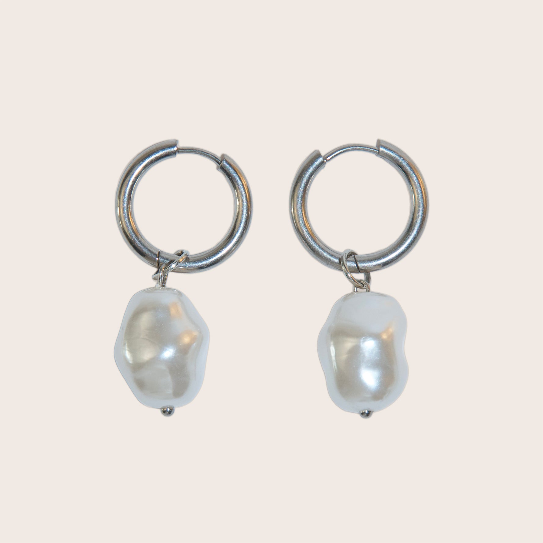 Bianca - Parel oorbel