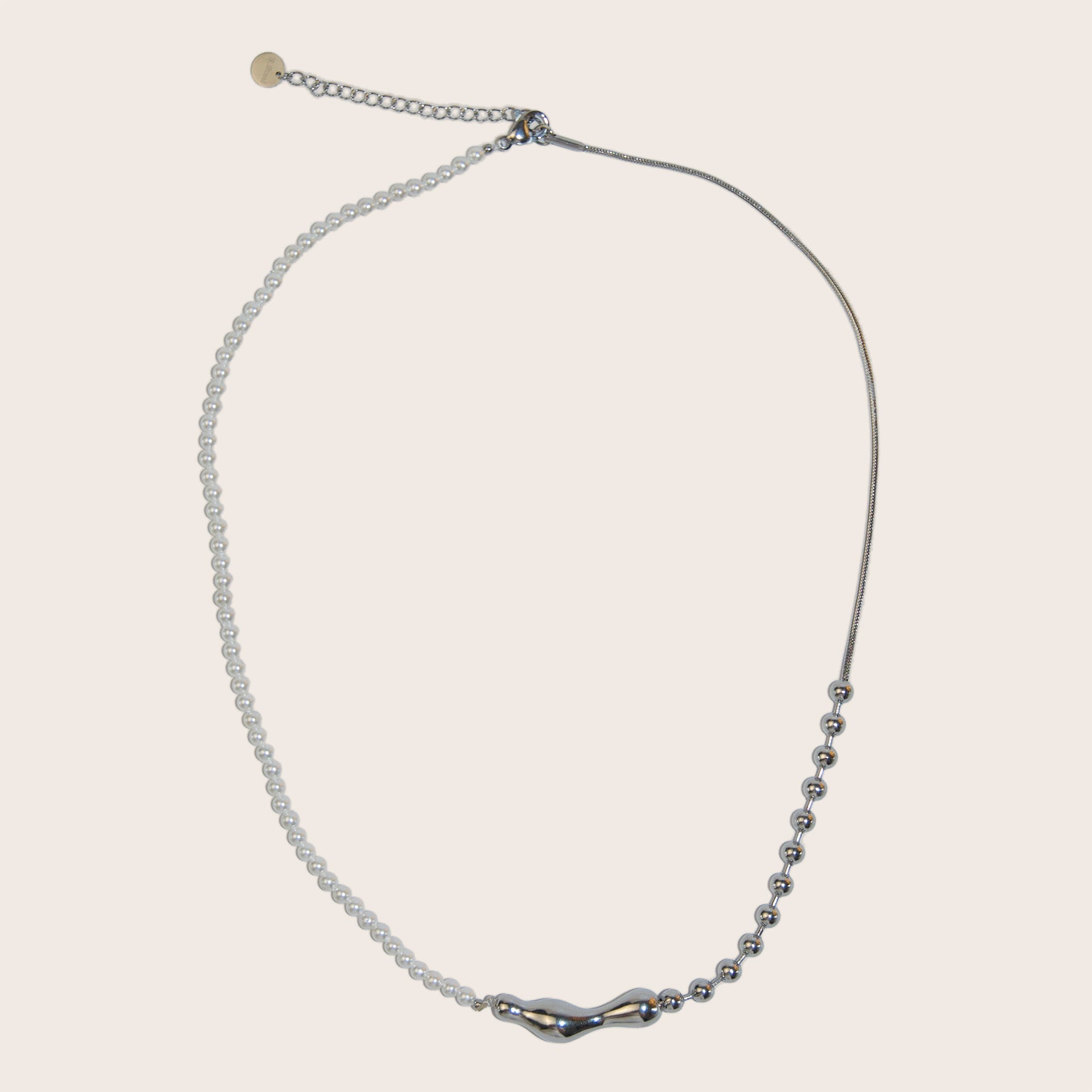 Dianne - Parel ketting