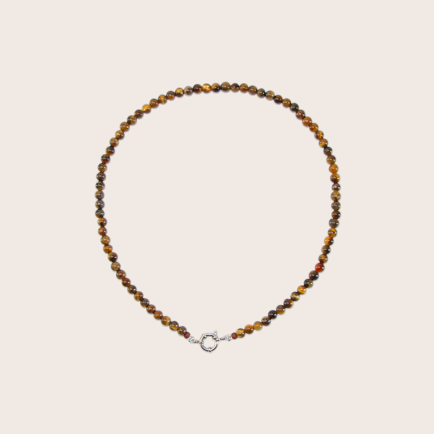 Joreen - Tijgeroog ketting boeislot