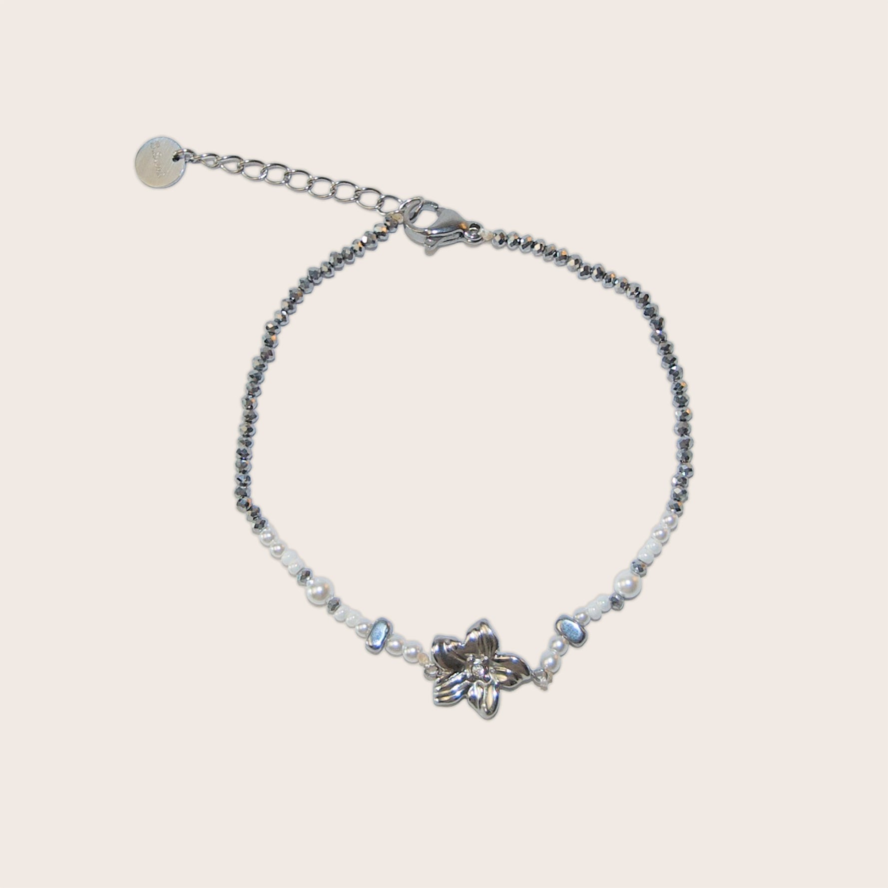 Marieke - Bloem armband